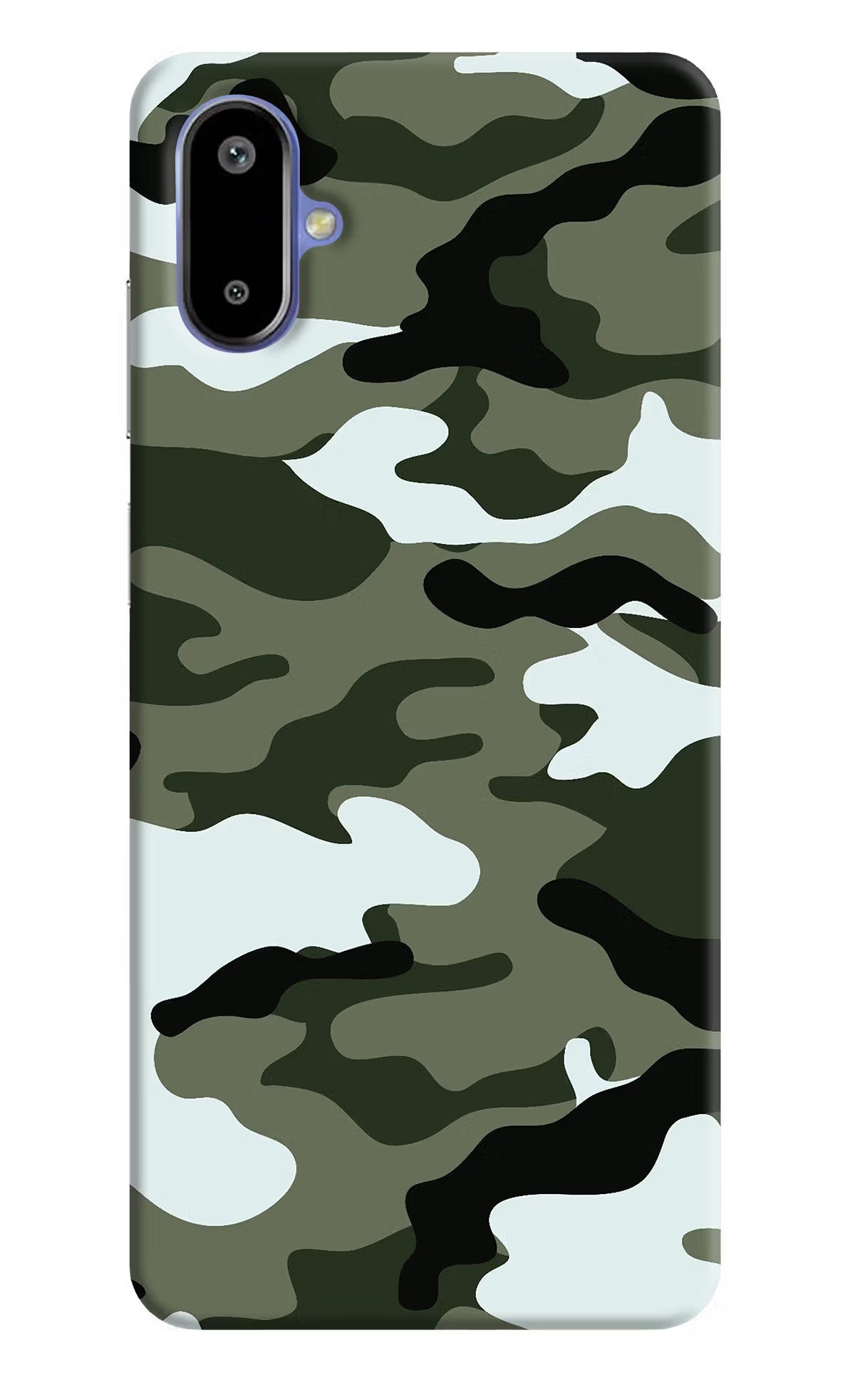Camouflage Samsung F06 5G Back Cover