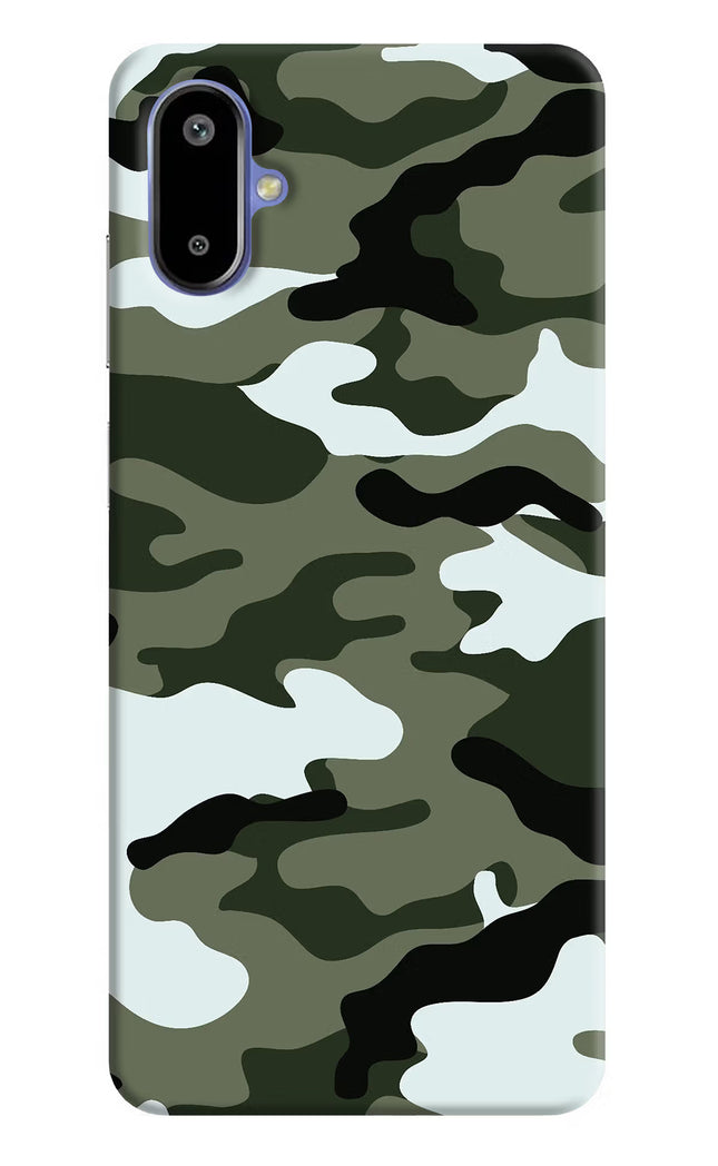 Camouflage Samsung F06 5G Back Cover
