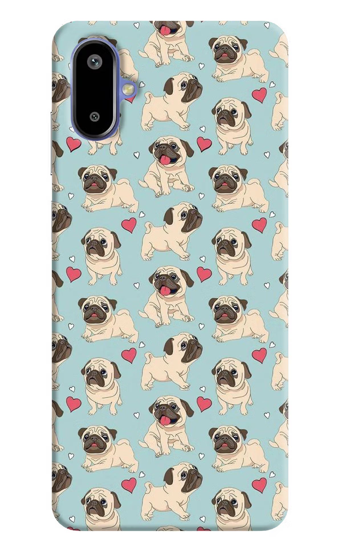 Pug Dog Samsung F06 5G Back Cover