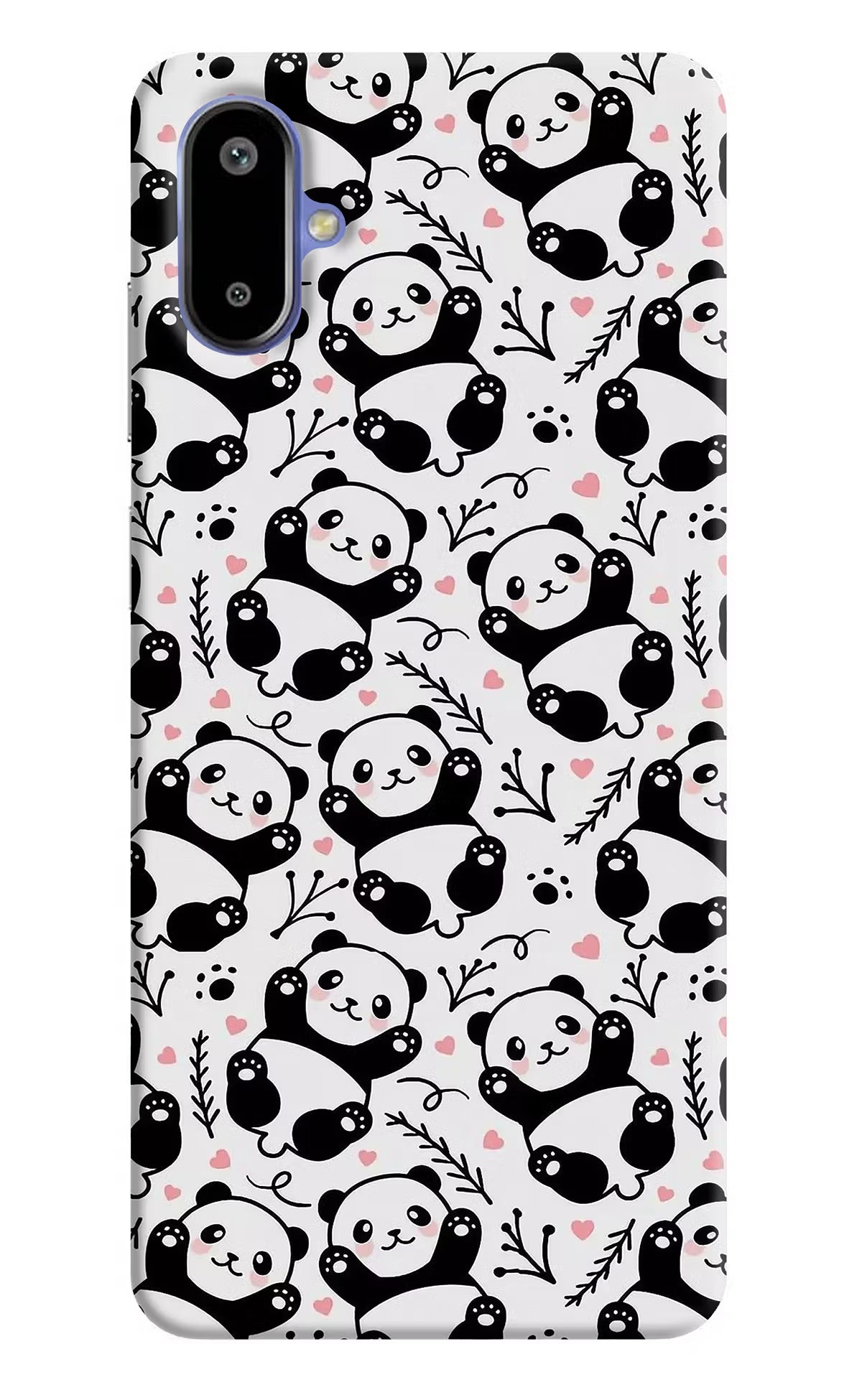 Cute Panda Samsung F06 5G Back Cover