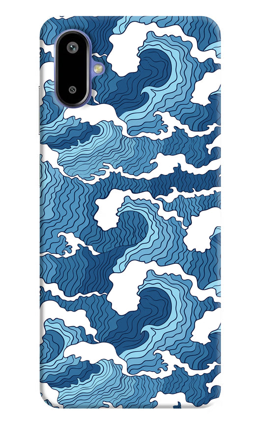 Blue Waves Samsung F06 5G Back Cover