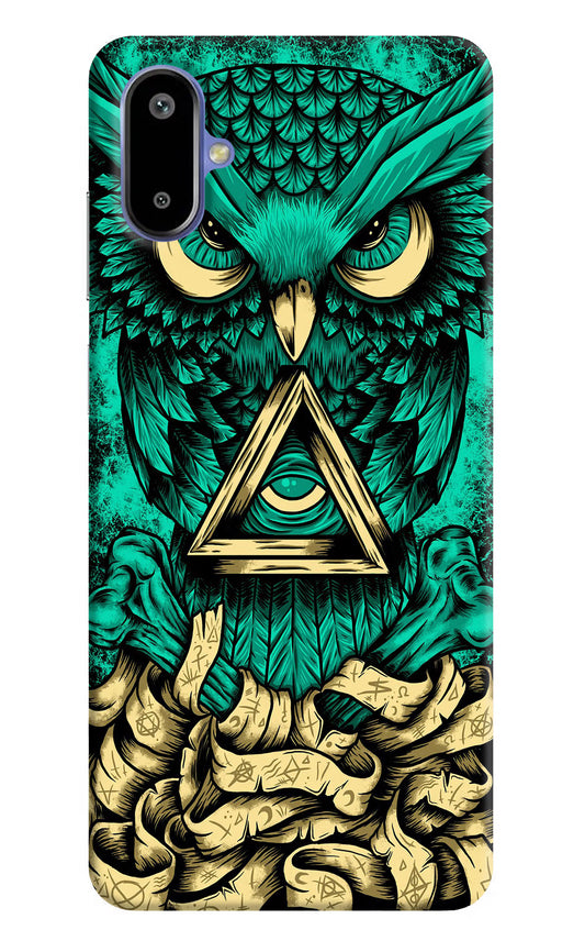 Green Owl Samsung F06 5G Back Cover