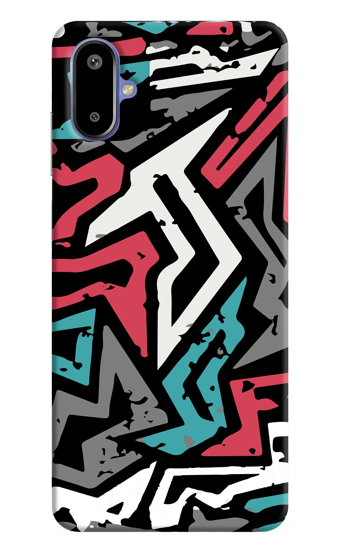 Geometric Graffiti Samsung F06 5G Back Cover