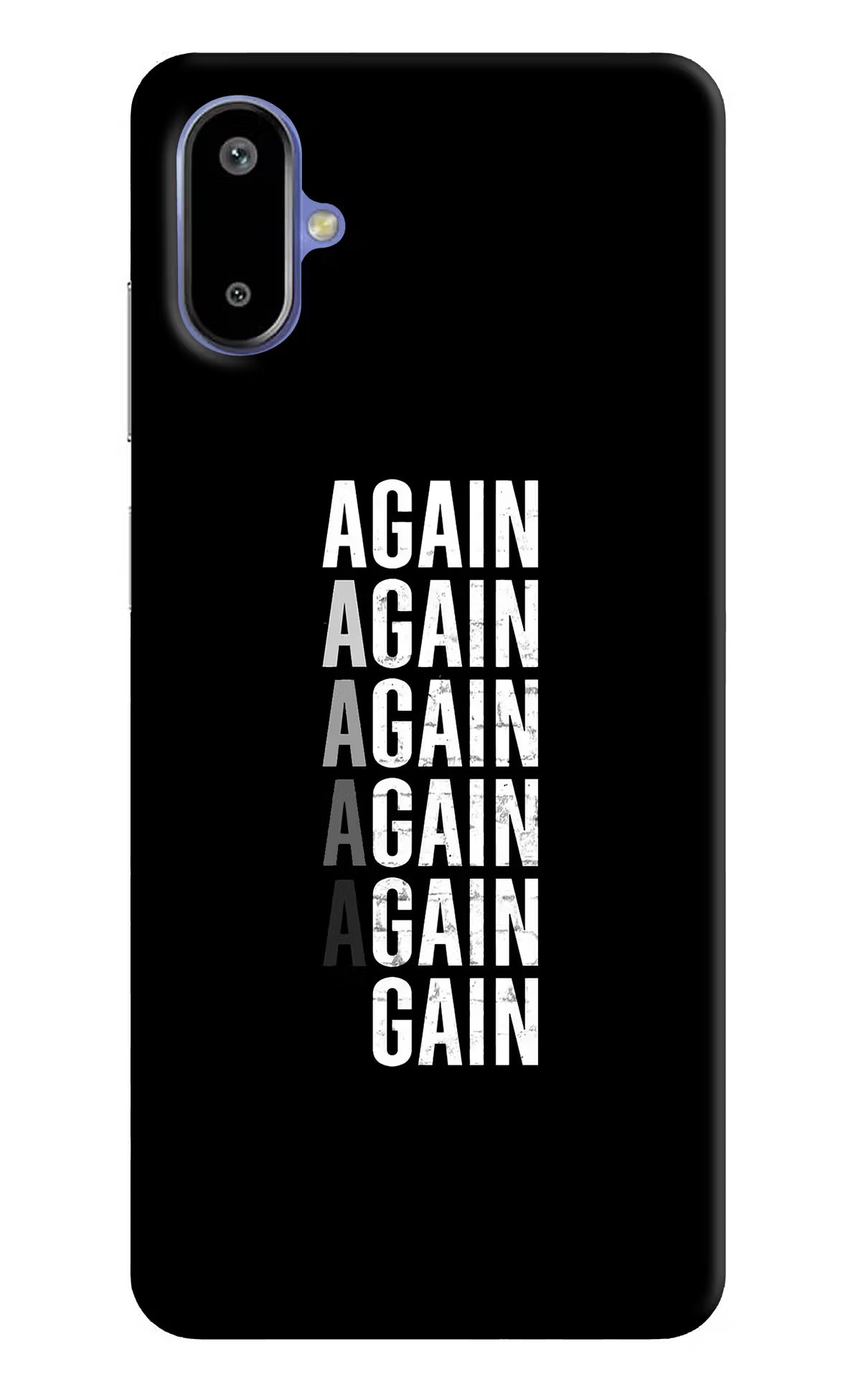 Again Again Gain Samsung F06 5G Back Cover