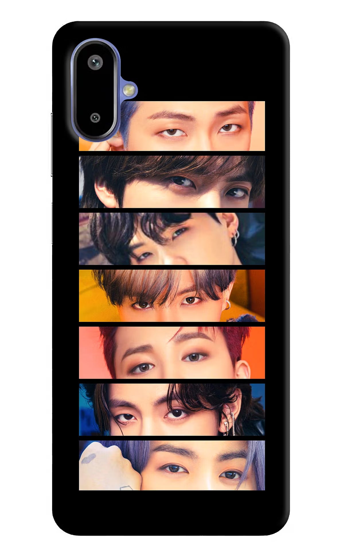 BTS Eyes Samsung F06 5G Back Cover