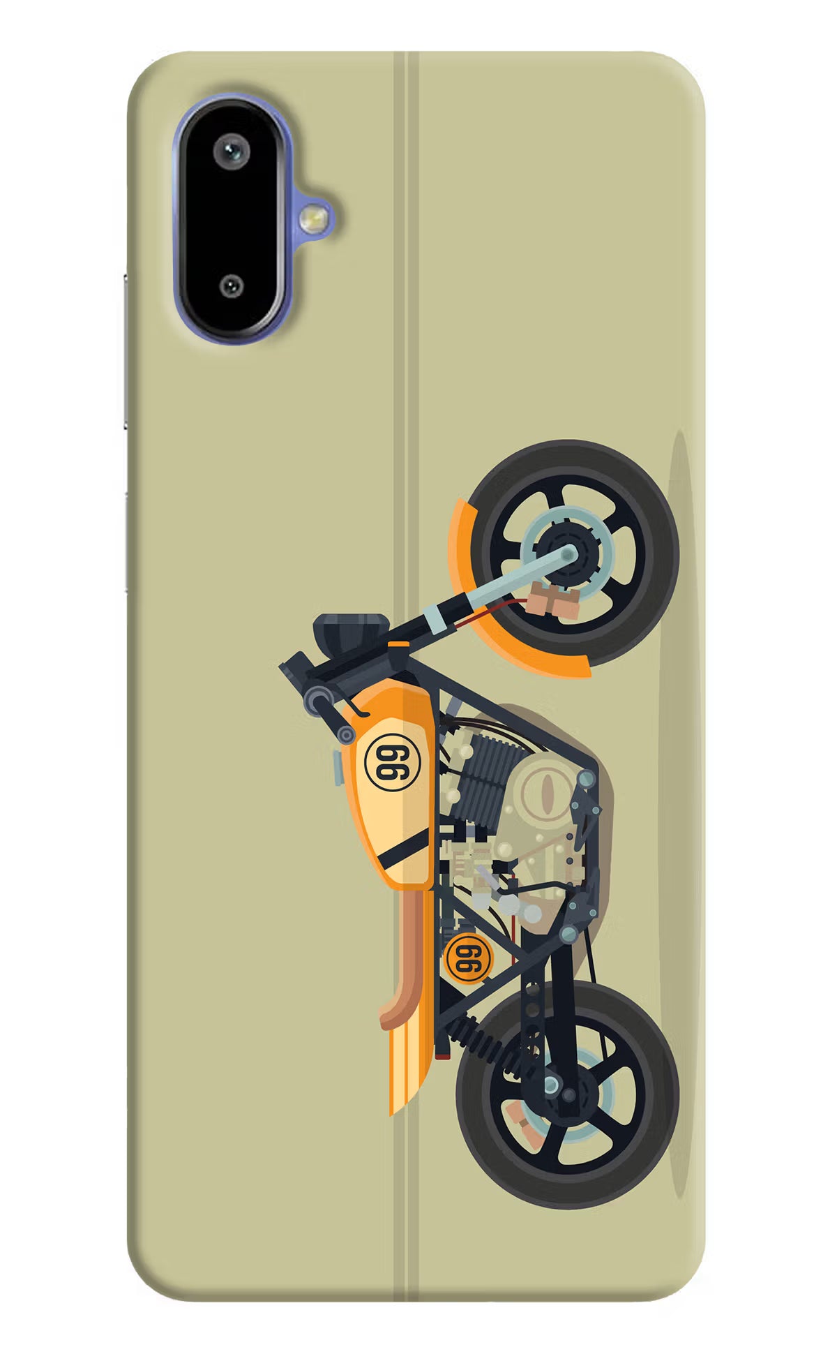 Vertical Speedster Samsung F06 5G Back Cover