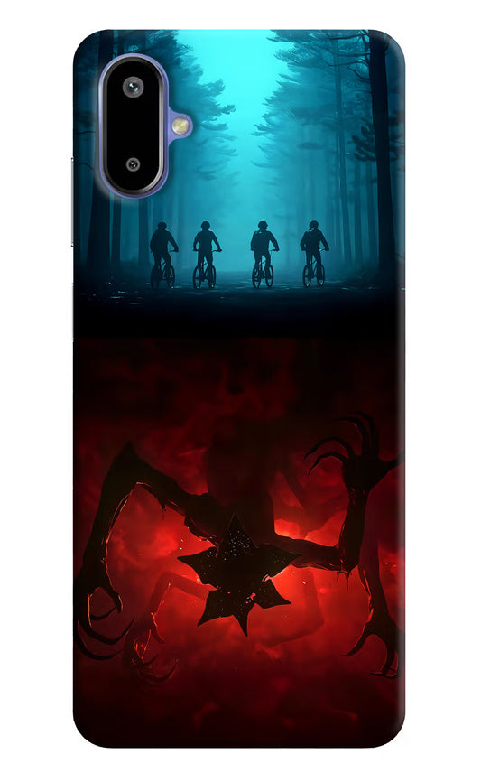 Ordinary Things Downside Up Samsung F06 5G Hard Case Back Cover by Casekaro