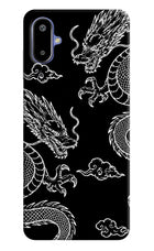 Twin Dragons Samsung F06 5G Hard Case Back Cover by Casekaro