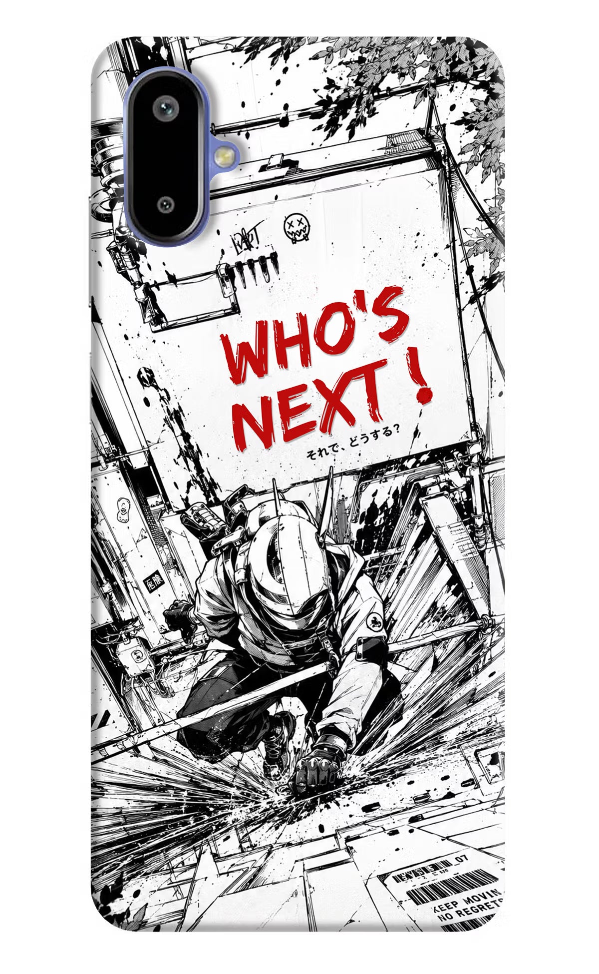 Who's Next Samsung F06 5G Hard Case Back Cover by Casekaro