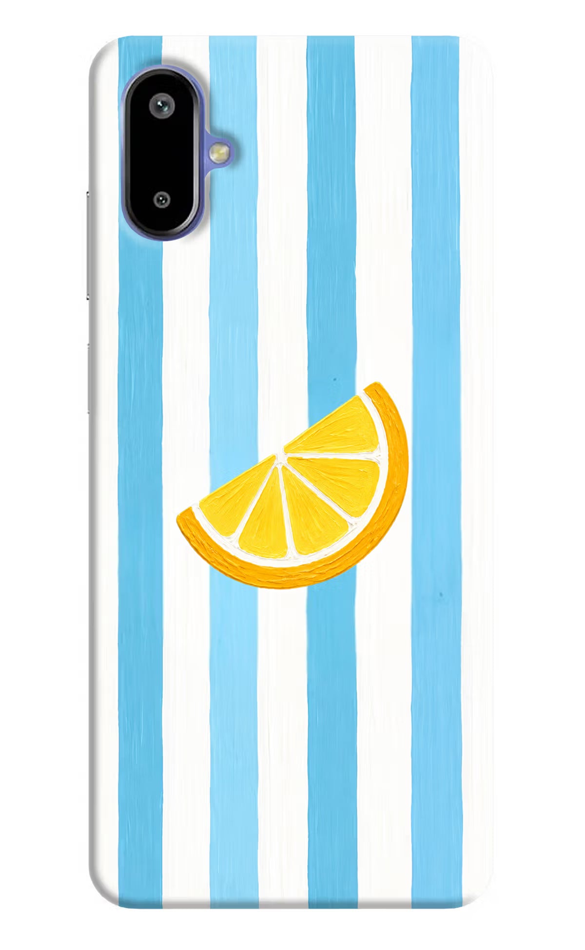 Summer Lemon Samsung F06 5G Hard Case Back Cover by Casekaro