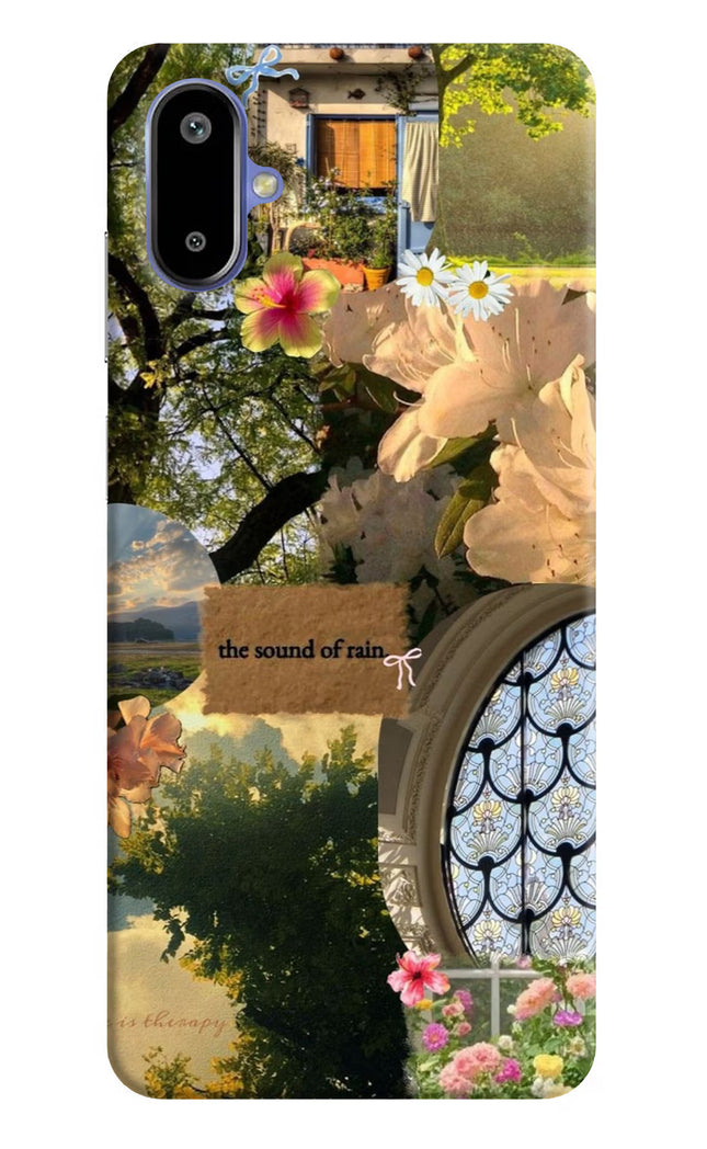 Rain Samsung F06 5G Hard Case Back Cover by Casekaro