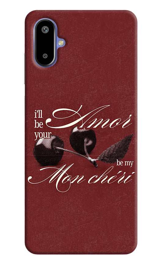 Velvet Cherry Samsung F06 5G Back Cover