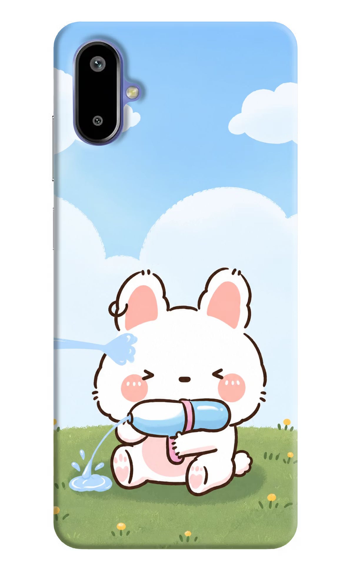 Bunny Treat Samsung F06 5G Back Cover
