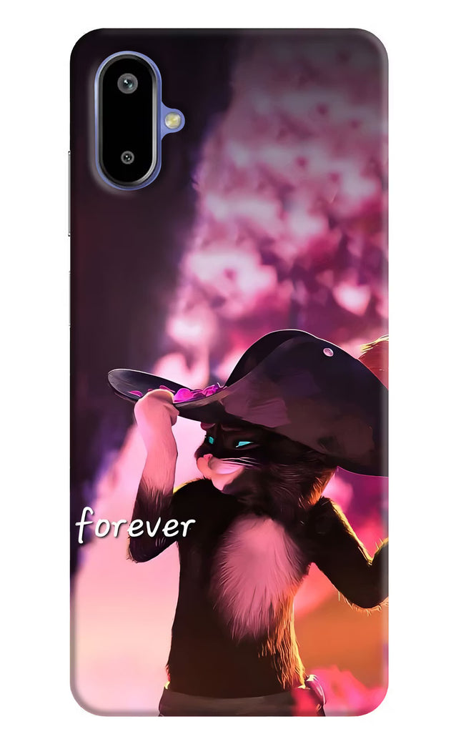 Forever Cat Samsung F06 5G Hard Case Back Cover by Casekaro