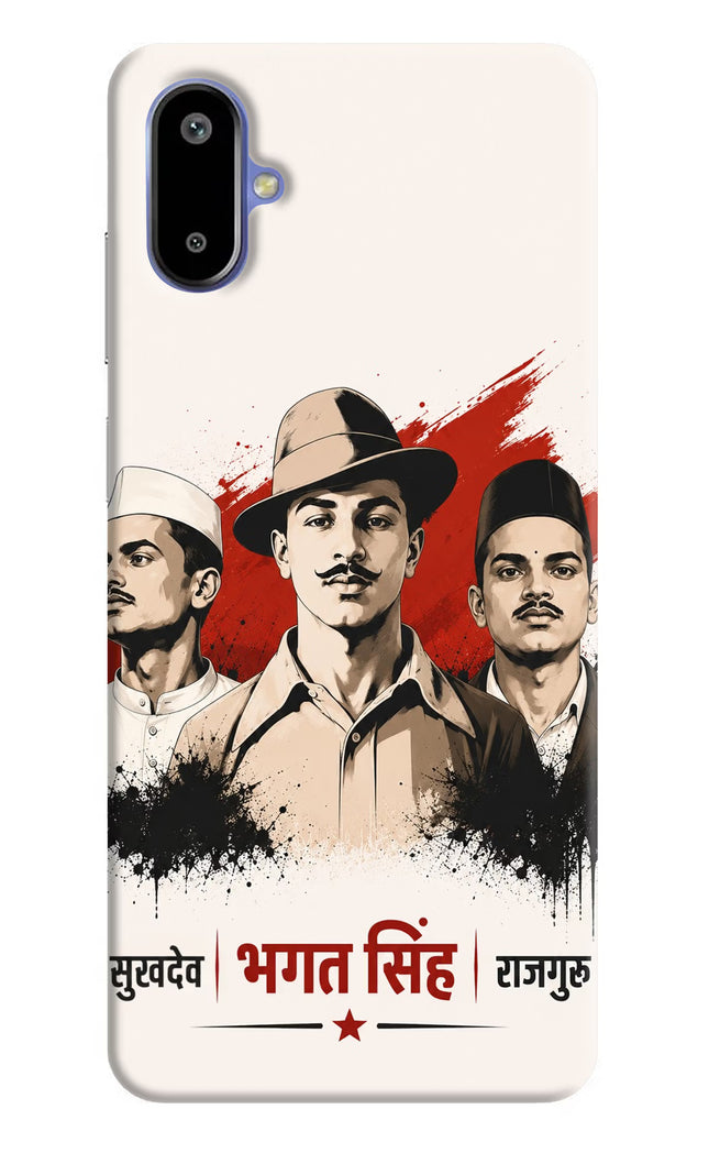Bhagat Singh Trio Samsung F06 5G Hard Case Back Cover by Casekaro