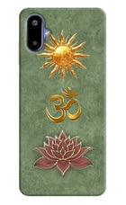 Om & Lotus Samsung F06 5G Back Cover