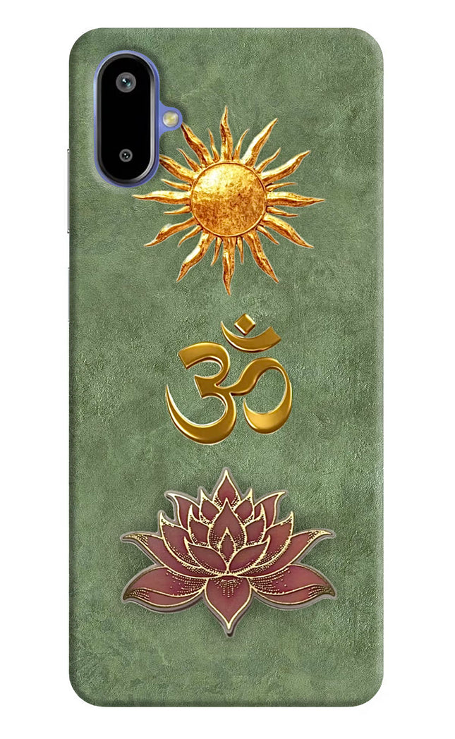 Om & Lotus Samsung F06 5G Back Cover