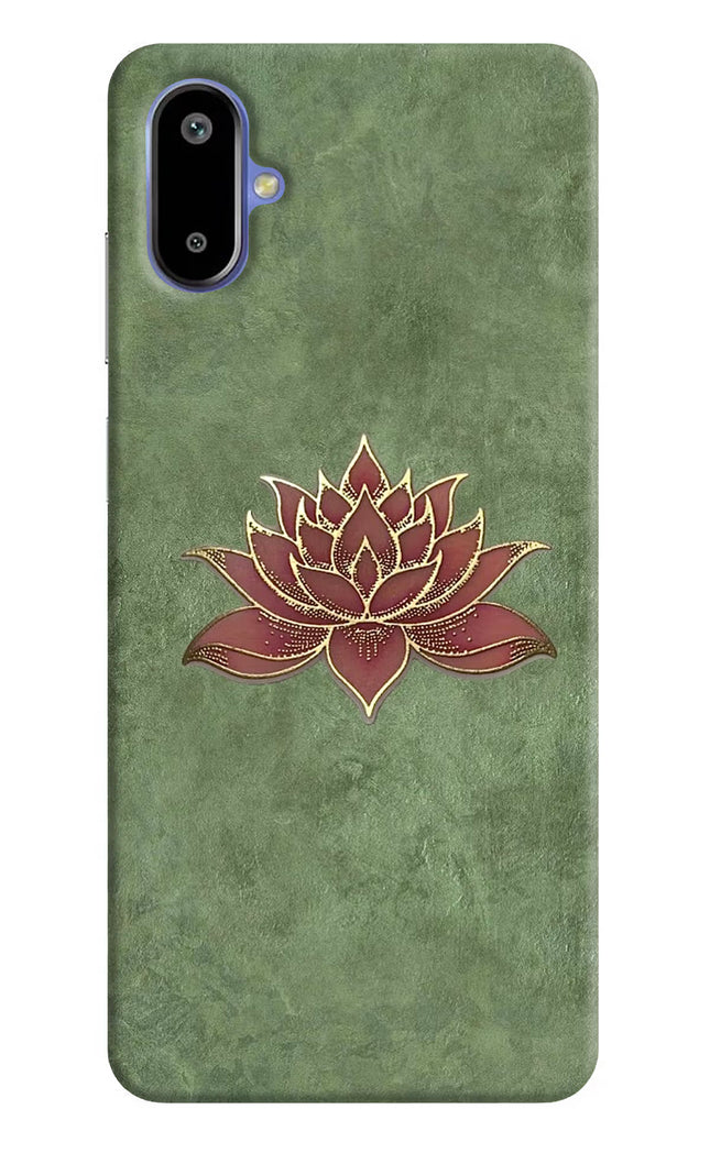 Lotus Grace Samsung F06 5G Hard Case Back Cover by Casekaro