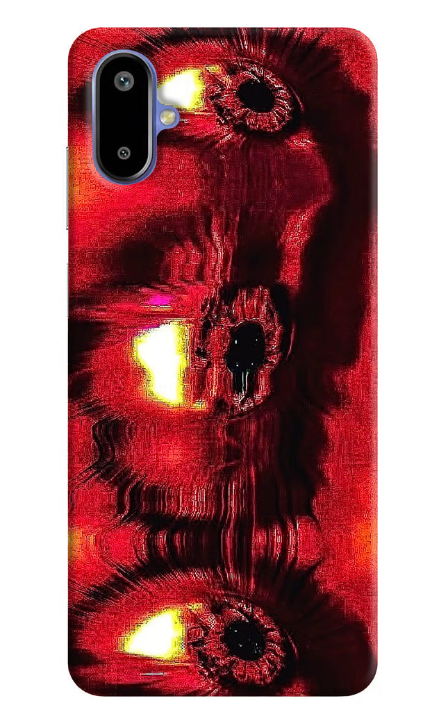 Fire Eye Samsung F06 5G Hard Case Back Cover by Casekaro