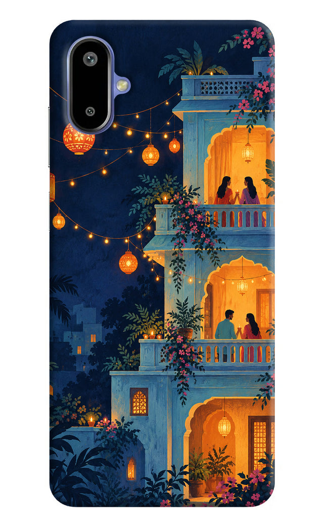 Balcony Glow Samsung F06 5G Hard Case Back Cover by Casekaro