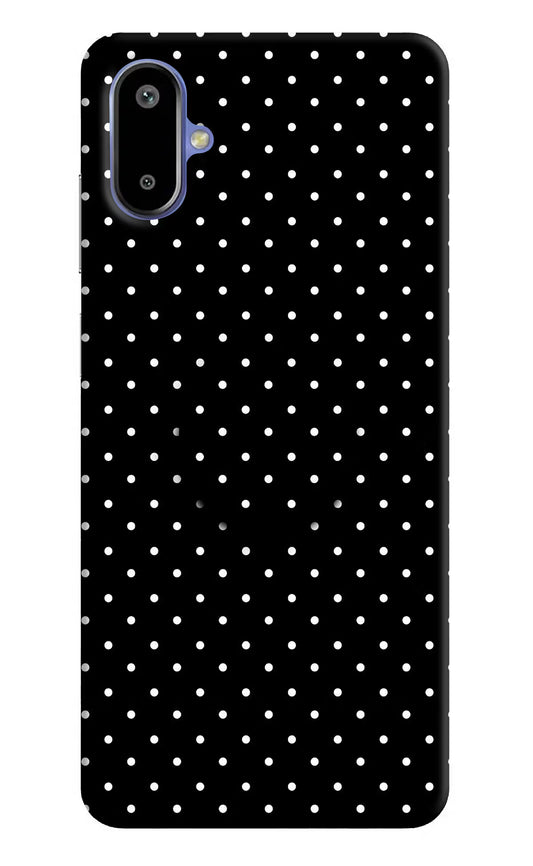 White Dots Samsung F06 5G Pop Case