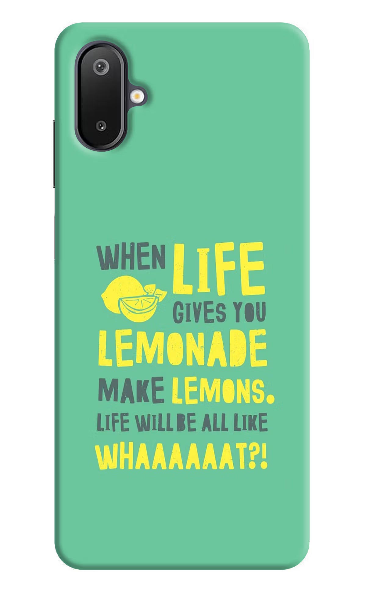 Quote Samsung M06 5G Back Cover