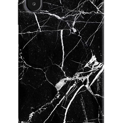 Black Marble Pattern Samsung M06 5G Back Cover