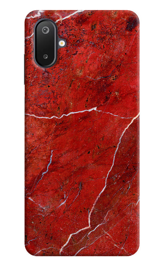 Red Marble Design Samsung M06 5G Back Cover