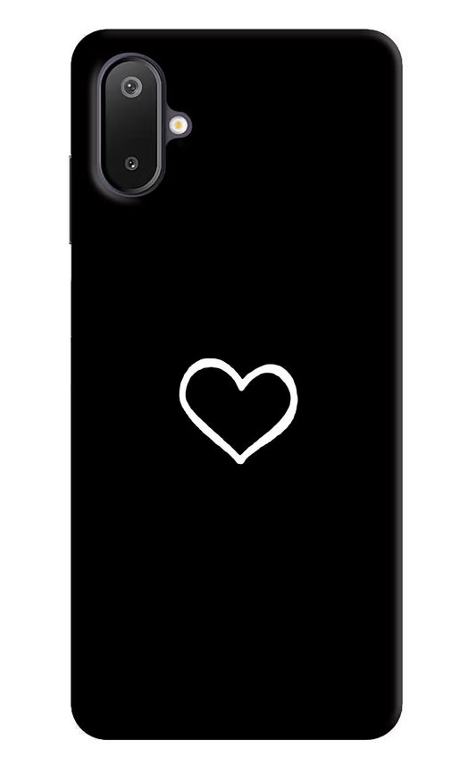 Heart Samsung M06 5G Back Cover