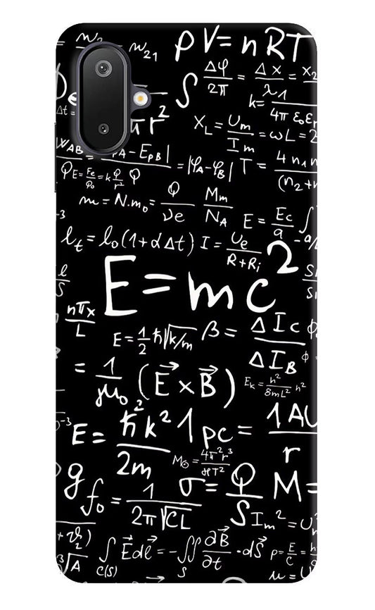 Physics Formula Samsung M06 5G Back Cover