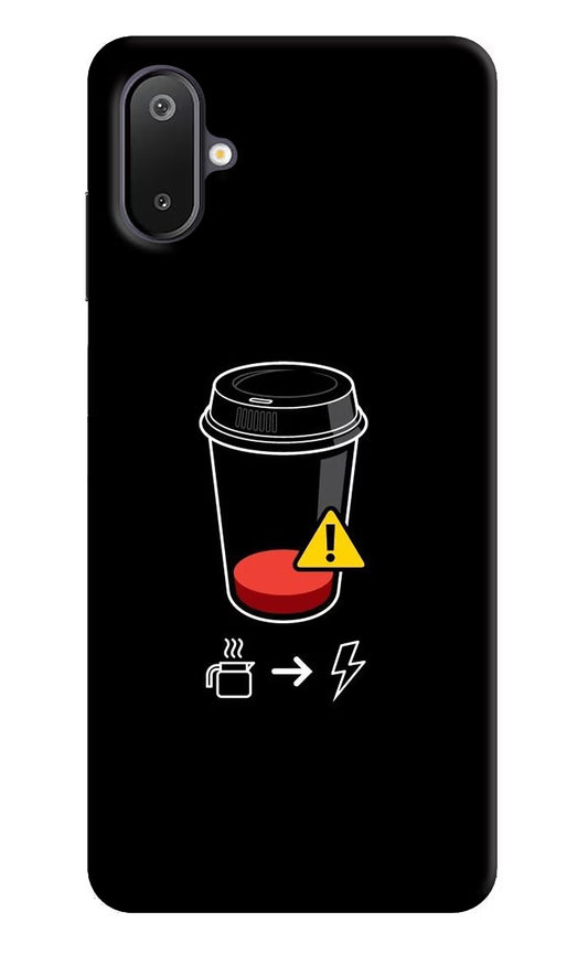 Coffee Samsung M06 5G Back Cover