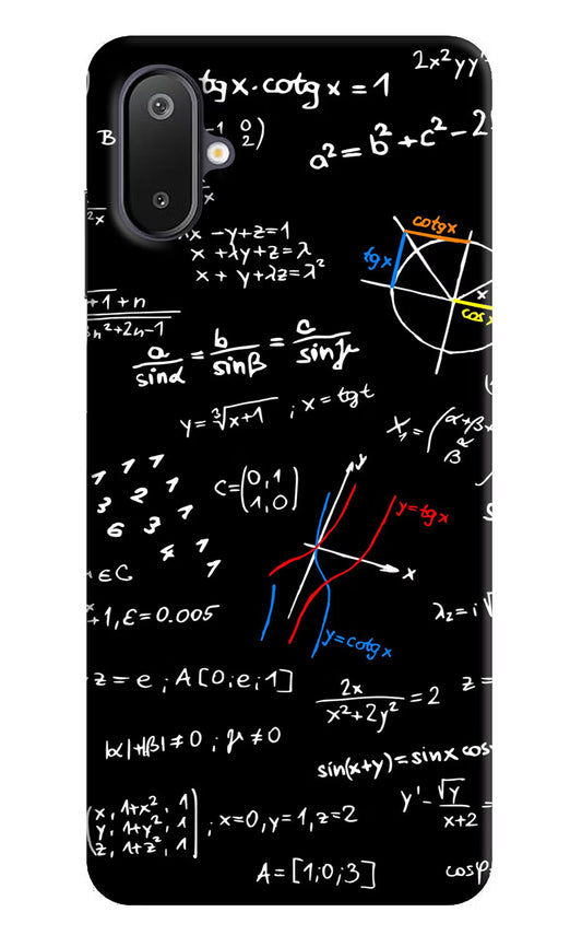 Mathematics Formula Samsung M06 5G Back Cover