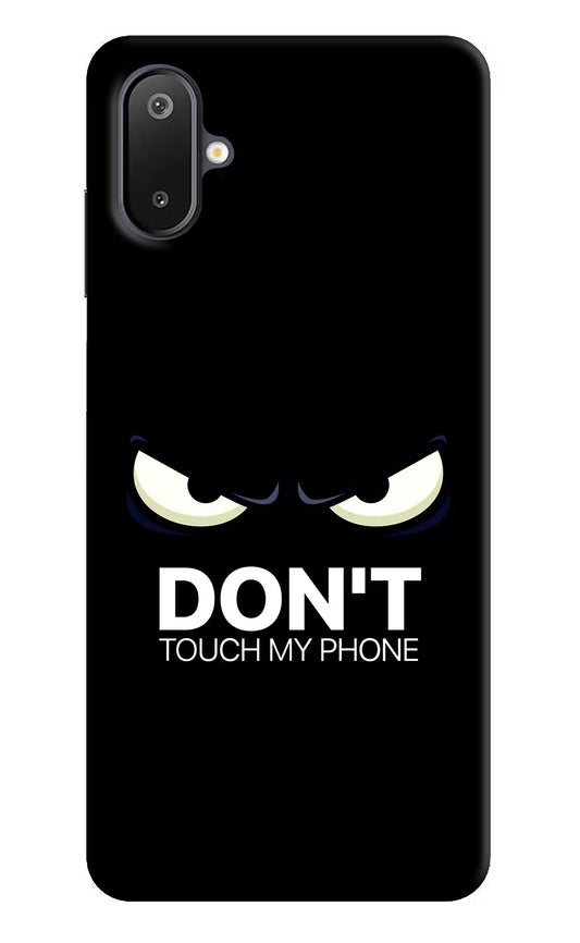 Don'T Touch My Phone Samsung M06 5G Back Cover
