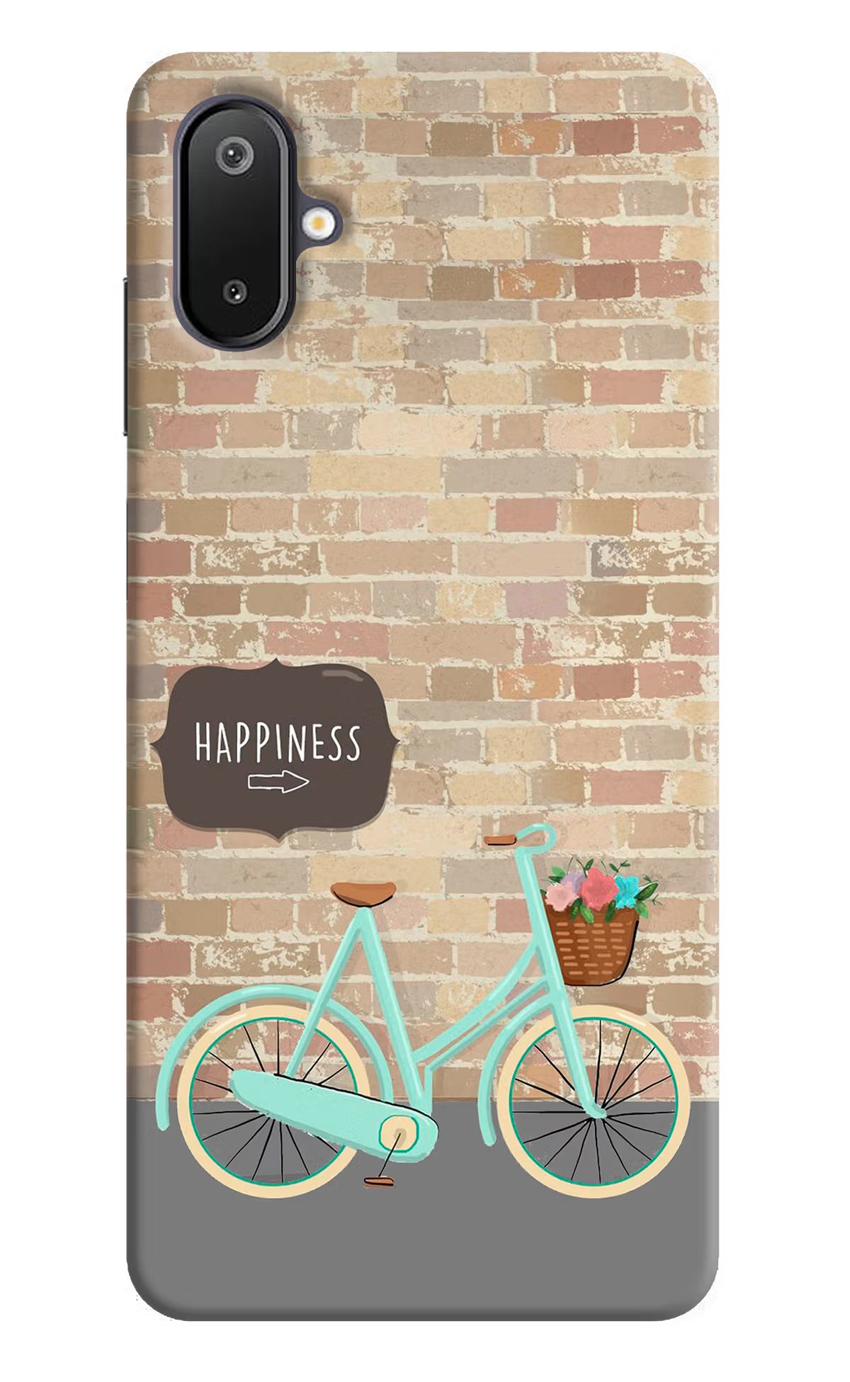 Happiness Artwork Samsung M06 5G Back Cover