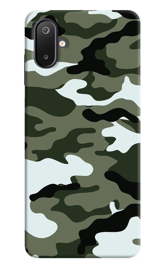 Camouflage Samsung M06 5G Back Cover
