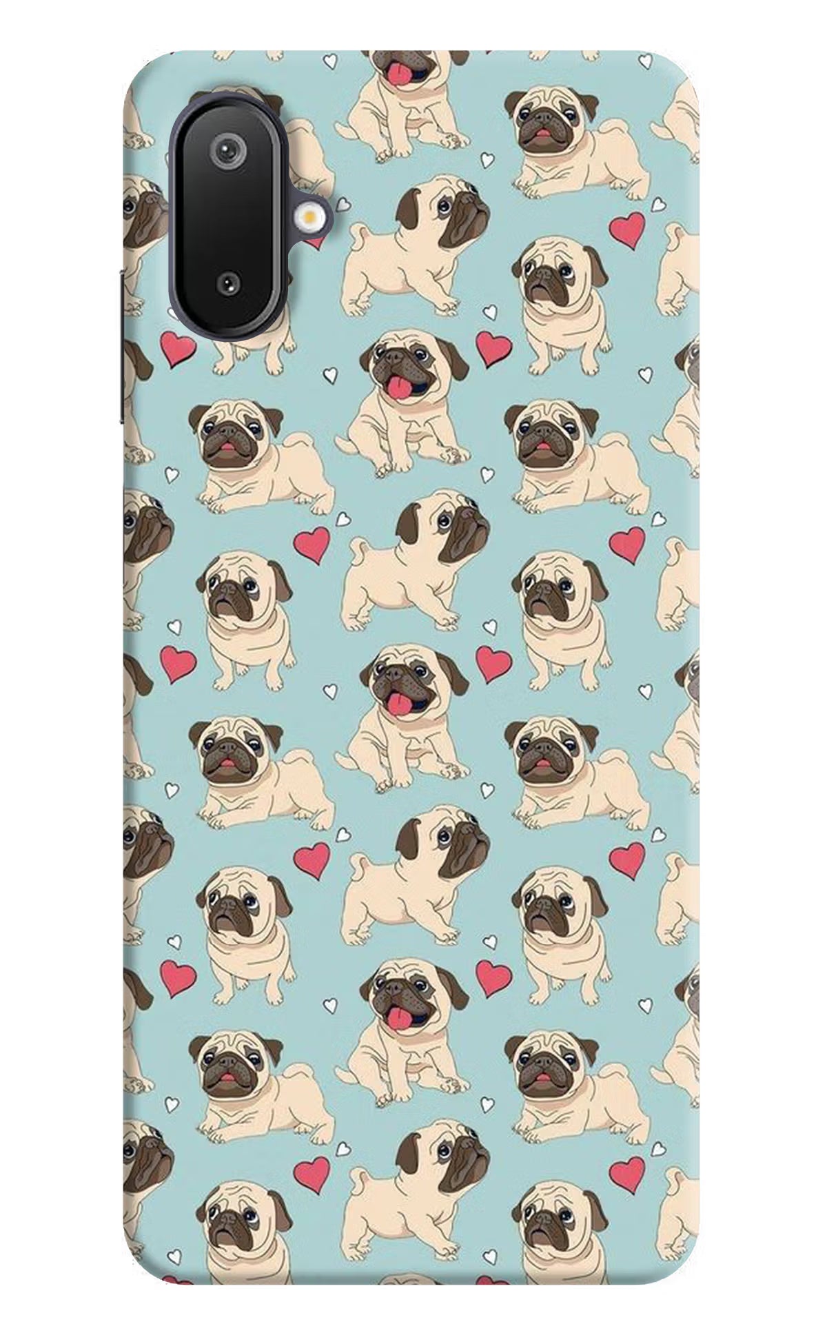 Pug Dog Samsung M06 5G Back Cover
