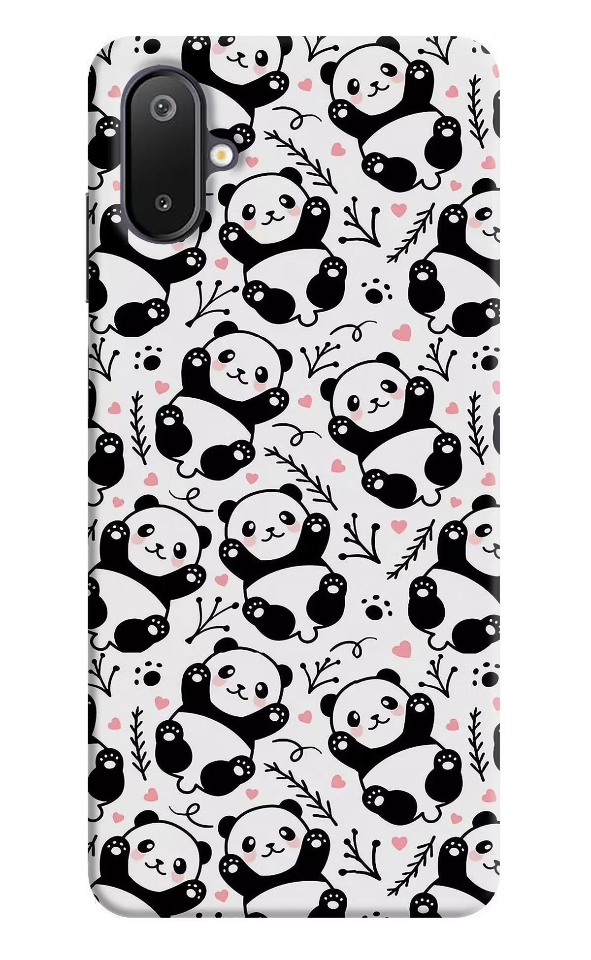 Cute Panda Samsung M06 5G Back Cover