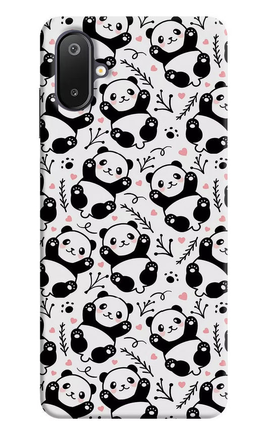 Cute Panda Samsung M06 5G Back Cover