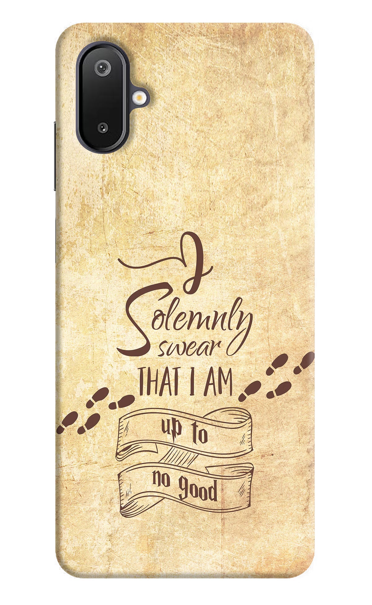 I Solemnly swear that i up to no good Samsung M06 5G Back Cover