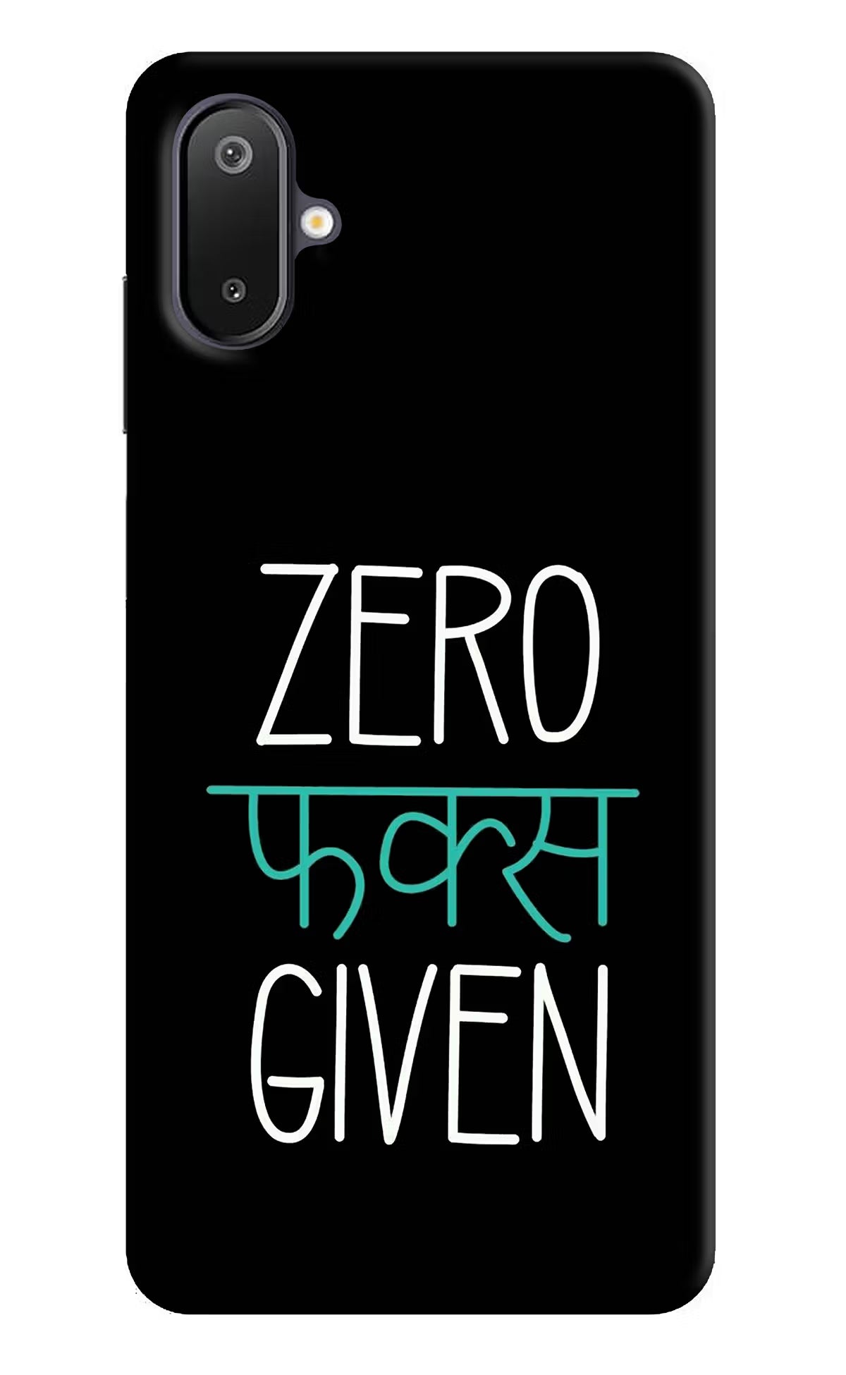 Zero Fucks Given Samsung M06 5G Back Cover