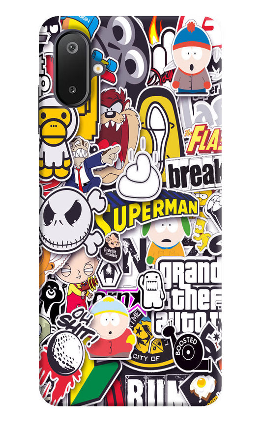 Sticker Bomb Samsung M06 5G Back Cover