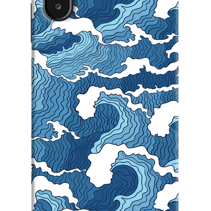 Blue Waves Samsung M06 5G Back Cover