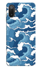 Blue Waves Samsung M06 5G Back Cover