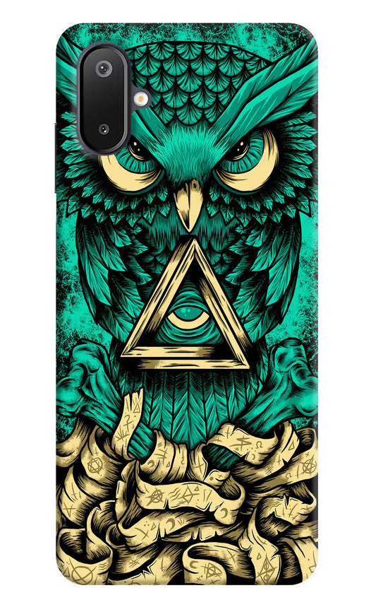 Green Owl Samsung M06 5G Back Cover