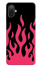 Fire Flames Samsung M06 5G Back Cover