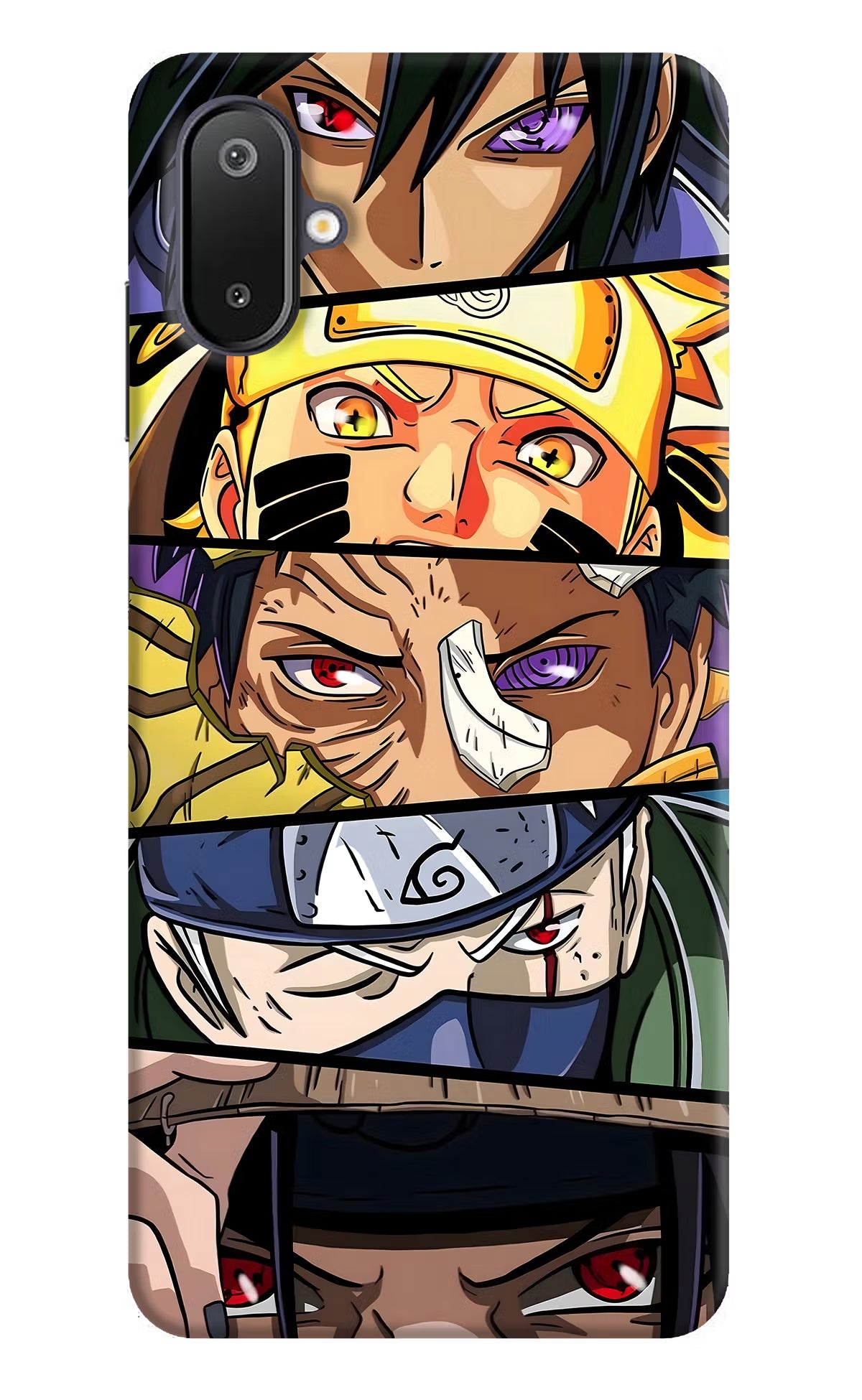Naruto Character Samsung M06 5G Back Cover