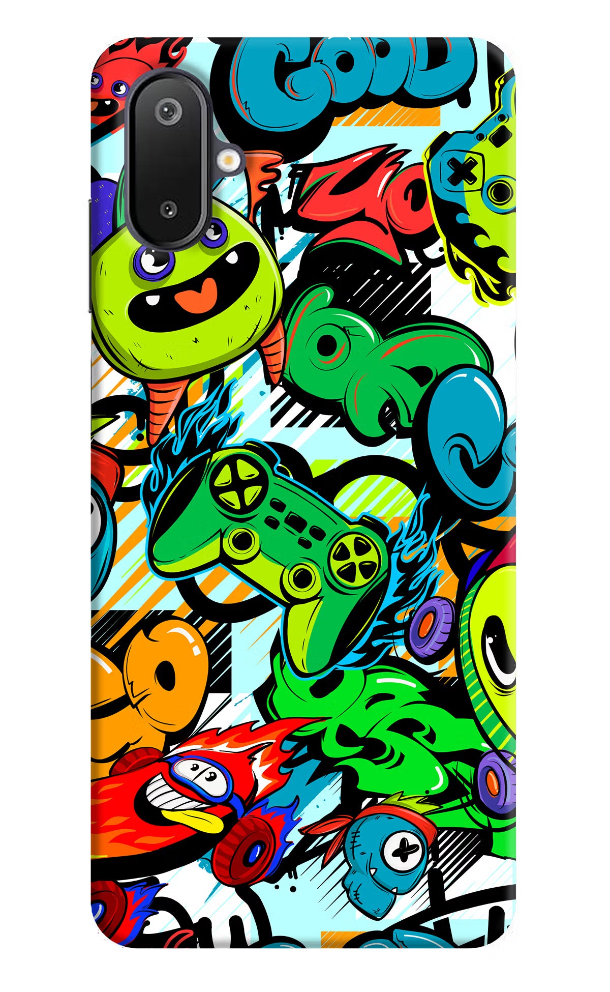 Game Doodle Samsung M06 5G Back Cover