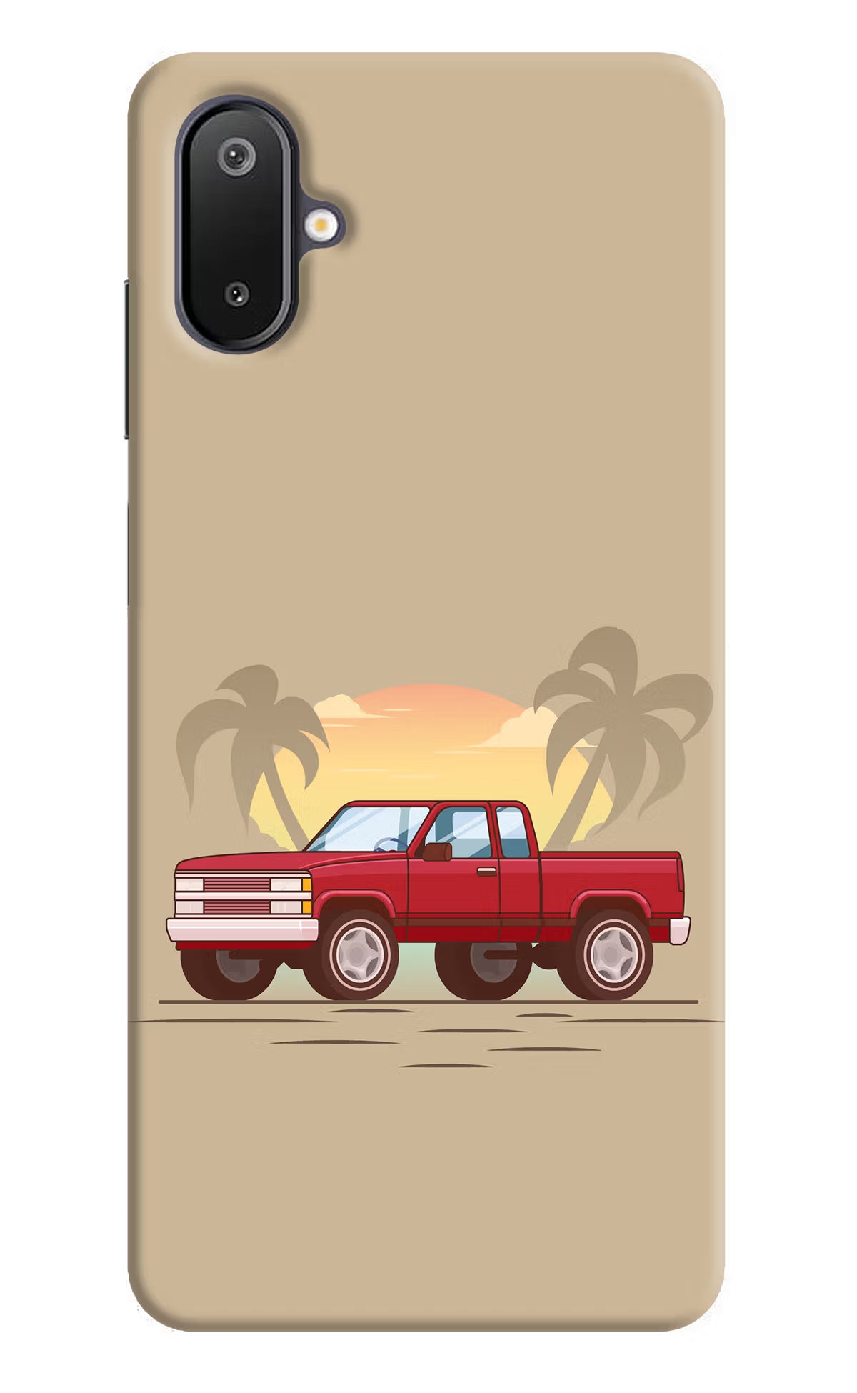 Desert Classic Drive Samsung M06 5G Back Cover