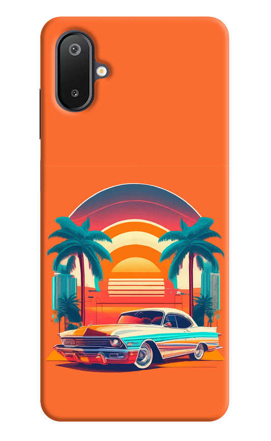 Palm Drive 80s Samsung M06 5G Back Cover