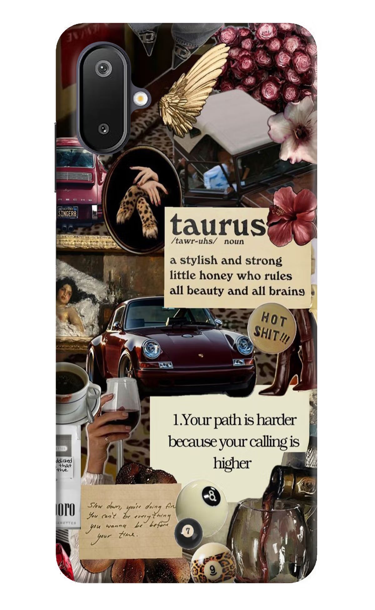 Taurus Zodiac Samsung M06 5G Back Cover